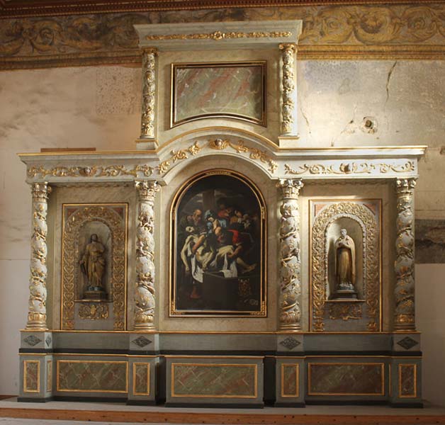 chapelle Ste Marie-le retable