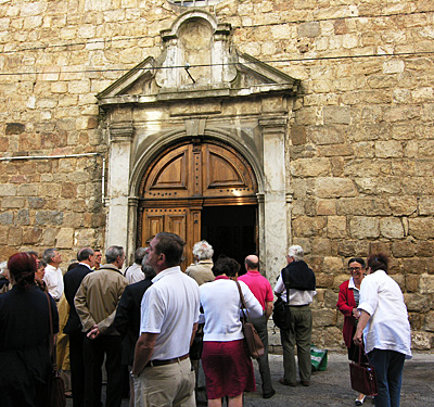 Portail de la chapelle Ste Marie