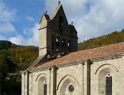Burzet église