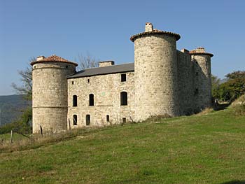 Le château de Craux vu du sud-est