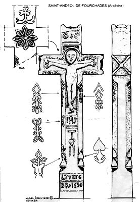 Croix à Saint-Andéol de Fourchades
