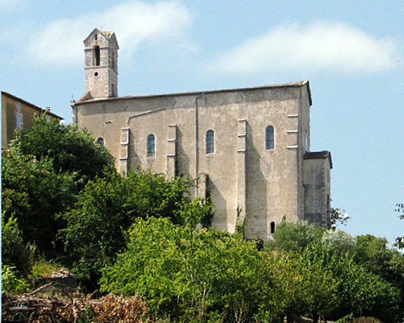 église de Lagorce - Côté nord