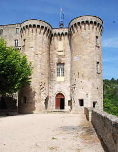 Largentière : le château