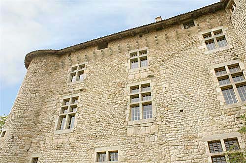Château de Maisonseule : Façade orientale