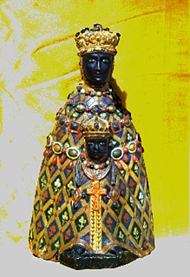 statue de Notre-Dame de la Mure