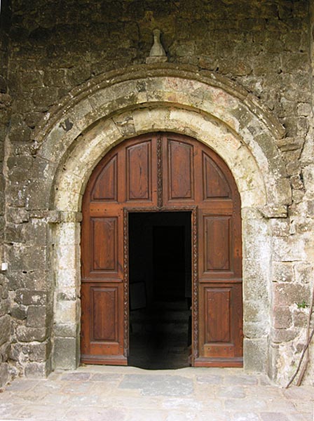 église de Nieigles : portail