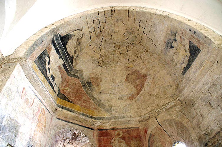 fresques église de Ribes
