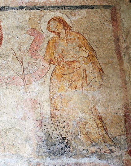 fresques église de Ribes